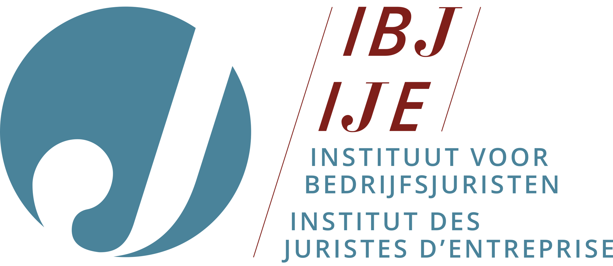 Instituut voor bedrijfsjuristen / Institut des juristes d'entreprise logo